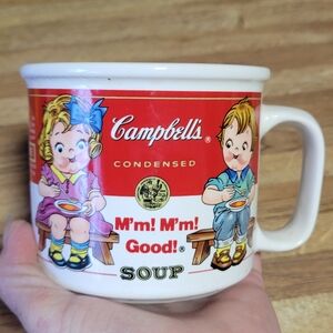 Campbell's Soup Mug - Red and White